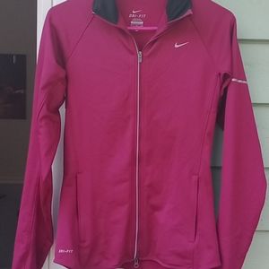 Nike dri fit zip up